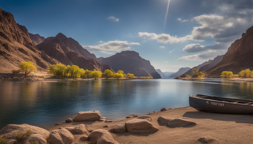 Lake Mead and Hoover Dam