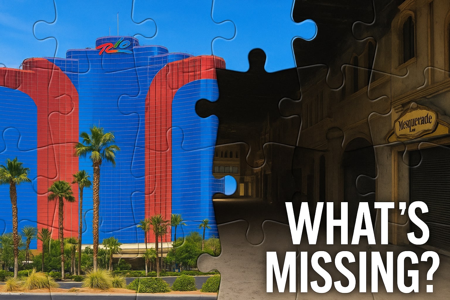 Rio Hotel and Casino Las Vegas – Then and Now