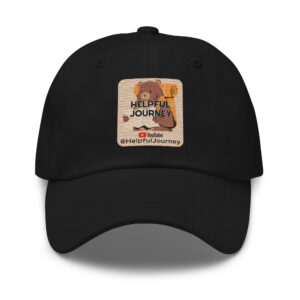 Helpful Journey - Bear Logo Dad hat