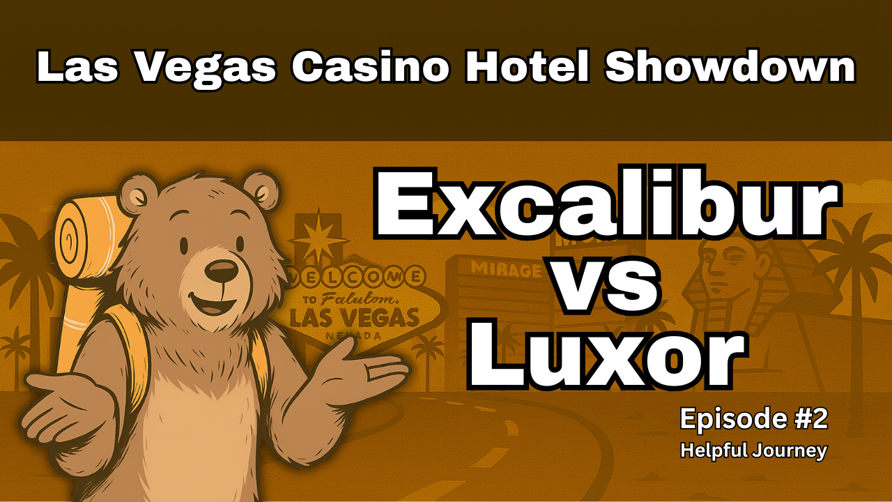 Excalibur vs Luxor – Las Vegas Hotel Showdown (Ep. 2)